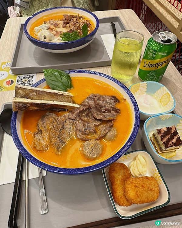 🍅蕃茄濃湯香濃，特級牛魔王必試，牛骨髓超正！☺️