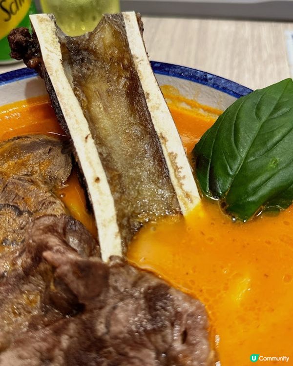 🍅蕃茄濃湯香濃，特級牛魔王必試，牛骨髓超正！☺️