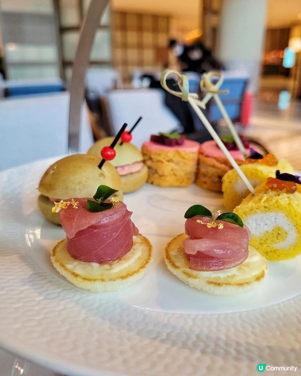 [New Year Festive Afternoon Tea ] 新年節慶下午茶 @ Lighthouse Lounge ( 黃竹坑香港富麗敦海洋公園酒店 )