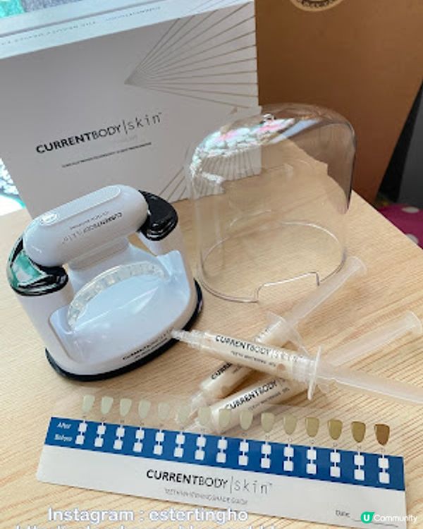 【牙齒護理】在家就能輕鬆美白牙齒 ♥ CurrentBody Skin LED 光療美白牙齒組合【附 85 折優惠碼】