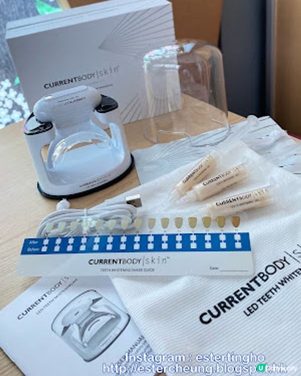【牙齒護理】在家就能輕鬆美白牙齒 ♥ CurrentBody Skin LED 光療美白牙齒組合【附 85 折優惠碼】