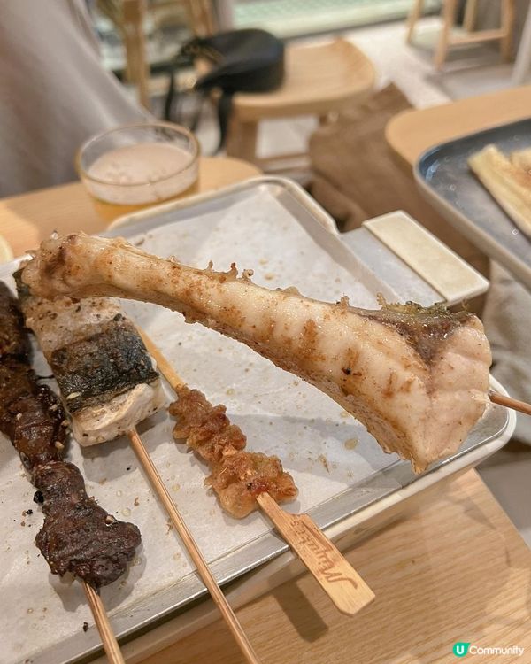 新開油麻地白色木系 台式串燒 連居酒屋嘅雞肝串都有﹗