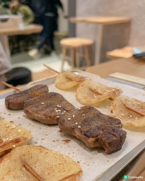 新開油麻地白色木系 台式串燒 連居酒屋嘅雞肝串都有﹗