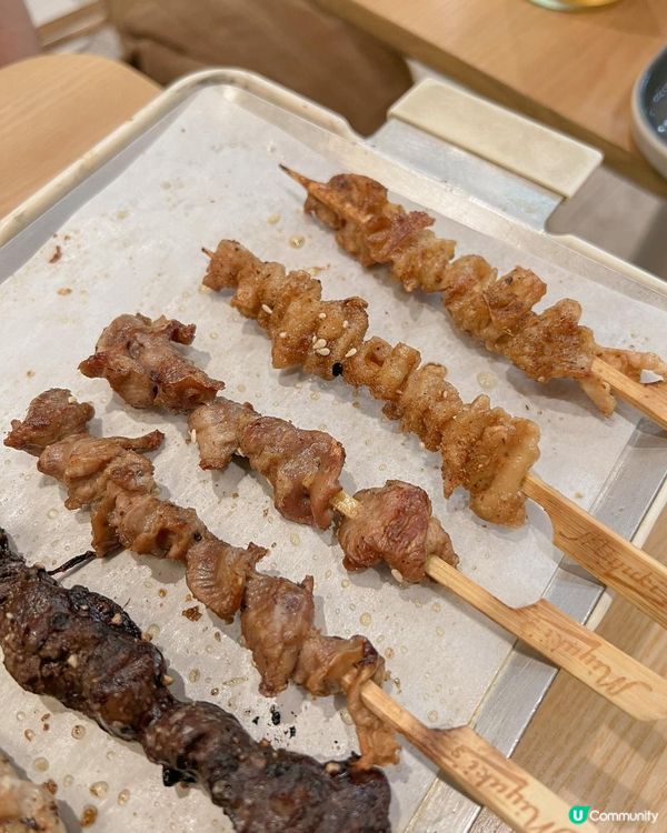新開油麻地白色木系 台式串燒 連居酒屋嘅雞肝串都有﹗