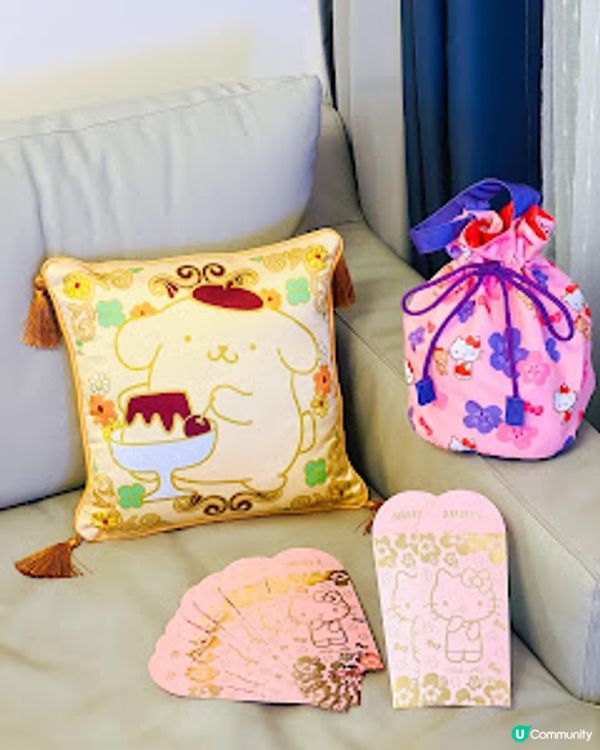 喜迎金兔：即到7-eleven 入手 Sanrio手挽索繩袋+利是封、絲質咕𠱸！