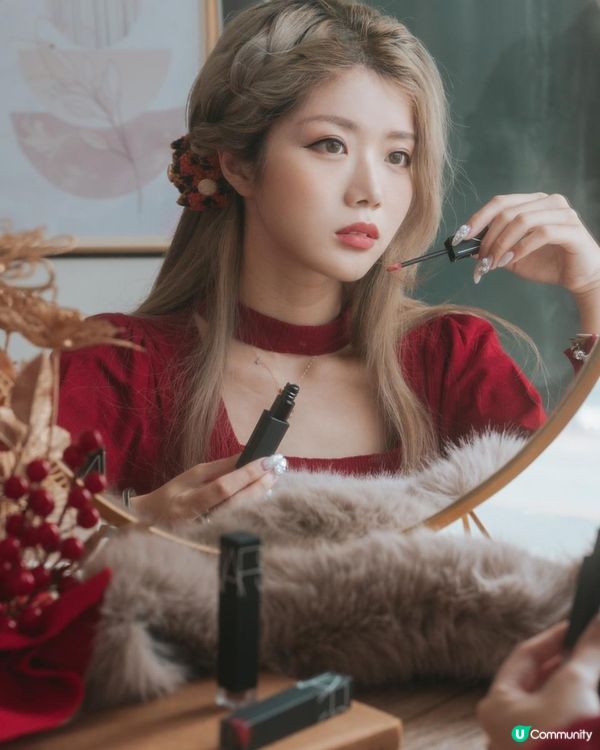 新年限定新色入手♡NARS空氣絲絨唇釉