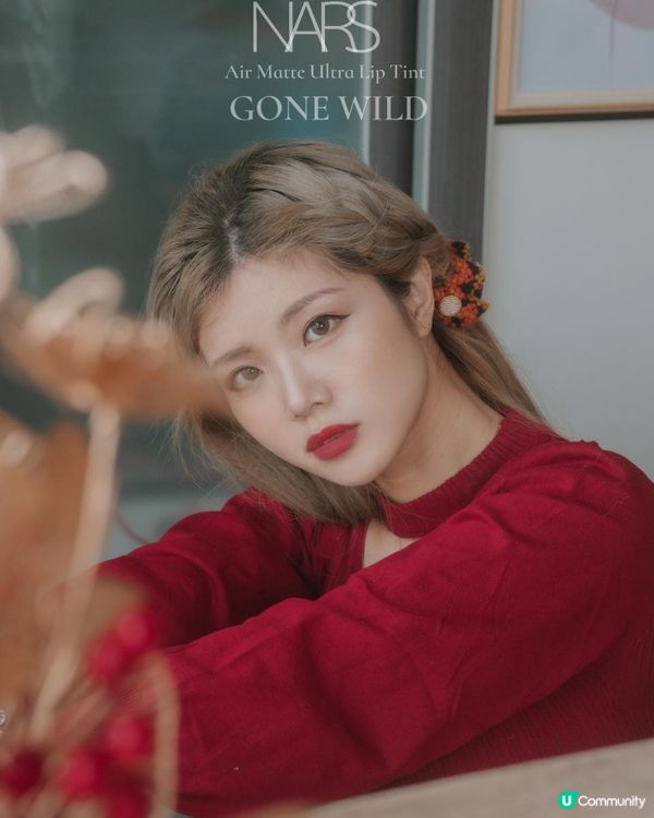 新年限定新色入手♡NARS空氣絲絨唇釉
