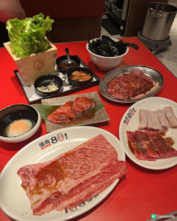 飲食。奢華。日本黑毛和牛。燒肉801