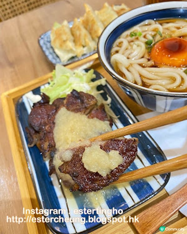 【紅磡 食記】簡約木系日式料理小店 ♥ 日嚐 慢煮生活 ♥ 嘆個 慢煮黑毛豬配肉桂蘋果蓉定食