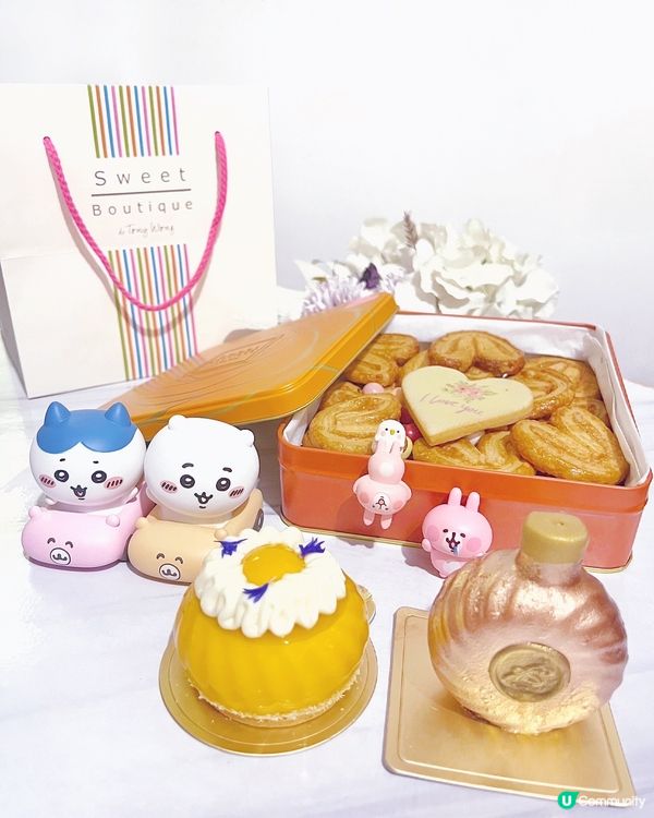 🌟精緻蛋糕+鬆脆蝴蝶酥