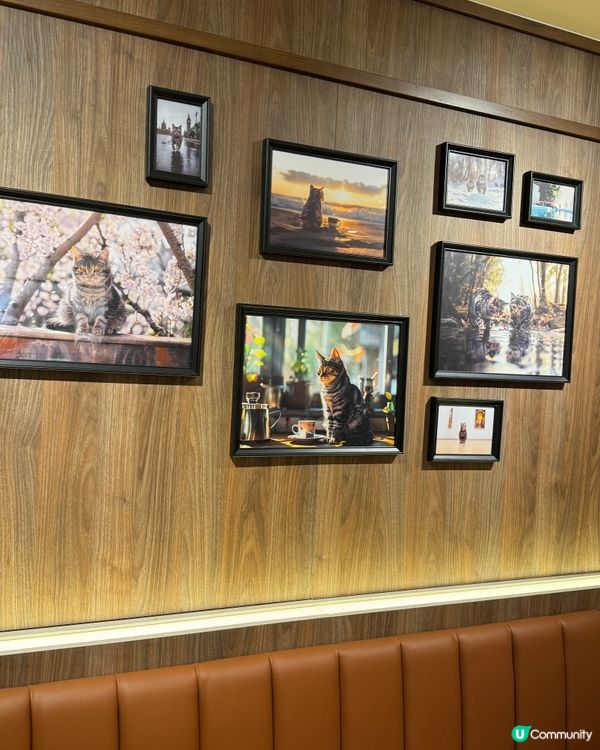 百貨公司內的日系復古茶座