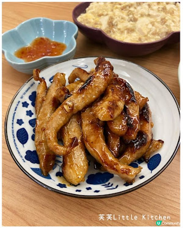 惹味食譜 - 蜜汁蒜香豬頸肉