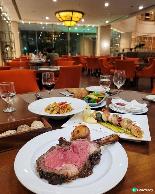 超抵［海岸扒房特選燒牛肉套餐］ @ Gold Coast Prime Rib ( 屯門香港黃金海岸酒店 )