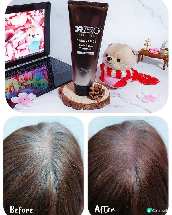 開箱 | DRZERO黑髮再生防脱染色護髮膏 | 不傷頭好物