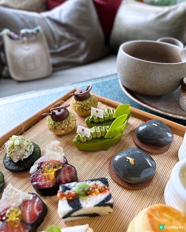 港麗酒店 X Tatcha Afternoon Tea🍵 