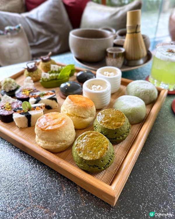 港麗酒店 X Tatcha Afternoon Tea🍵 