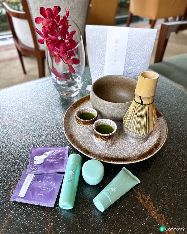 港麗酒店 X Tatcha Afternoon Tea🍵 