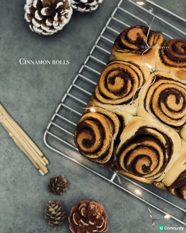 自家制@肉桂捲