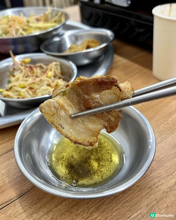 由韓國人營運的SAM SO 所推薦的韓式風格烤五花肉