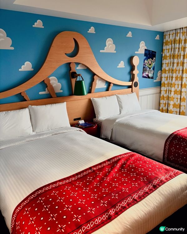 這次去東京迪士尼入住了Toy Story Hotel，超級開...