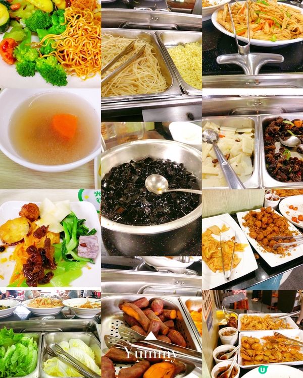 深圳17元素食自助餐廳,食物種類眾多,又平又抵食!