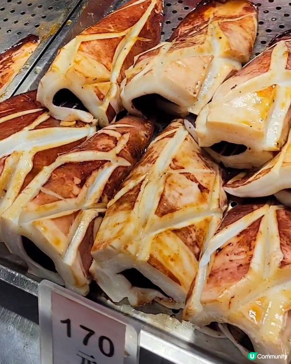 寧夏夜市?，「魷皇駕到」 ??  係超抵食的日式醬油烤魷魚?...