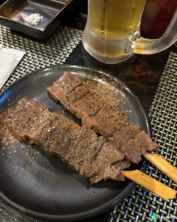 銅鑼灣至掂居酒屋🏮最好味嘅得獎牛舌🤤