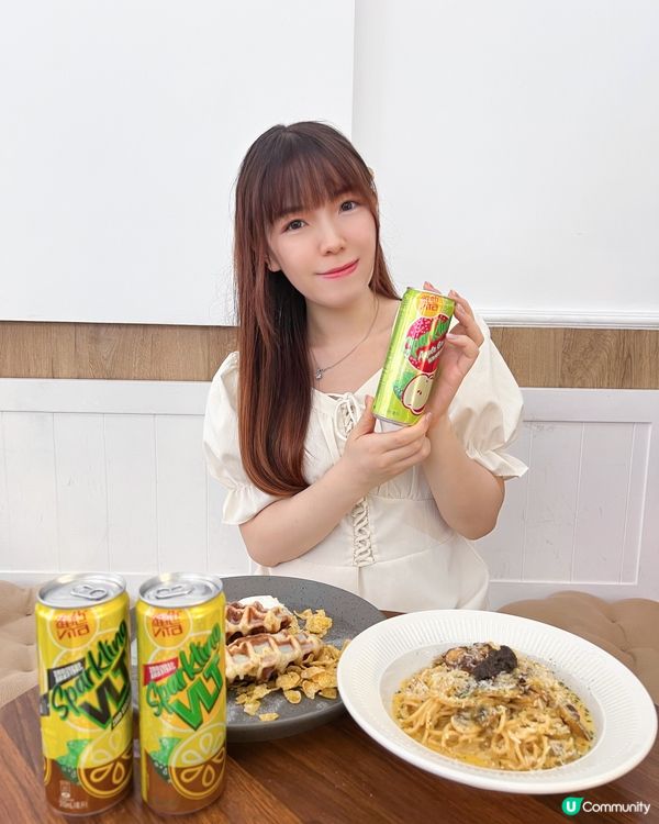 🌟全新氣泡蘋果綠茶！
