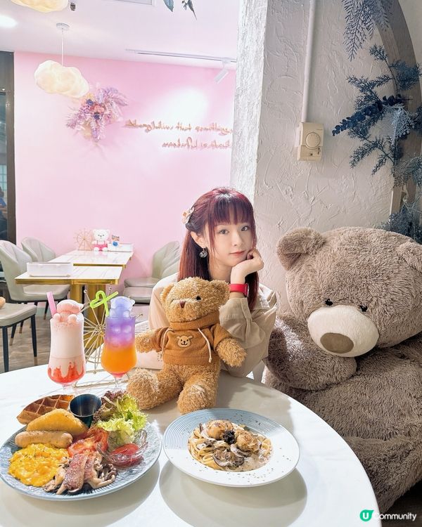 【以可愛又治癒的熊熊作為主題的Cafe】