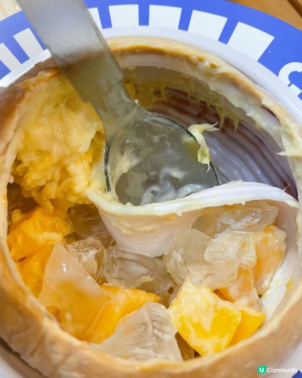 榴槤控必試！🤤 榴槤椰子凍