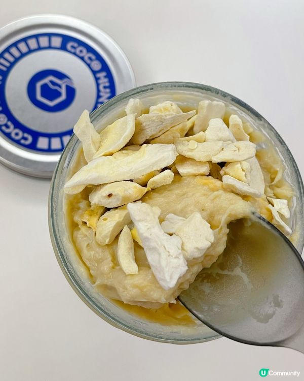 榴槤控必試！🤤 榴槤椰子凍