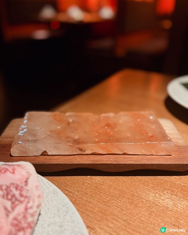 高級韓國燒肉丨鹽磚和牛西冷丨絕美雪花油脂滿滿