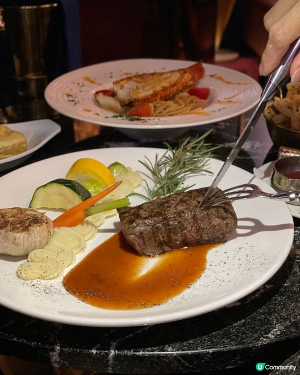 大埔｜新界都有高質扒房。OX Steak Lounge