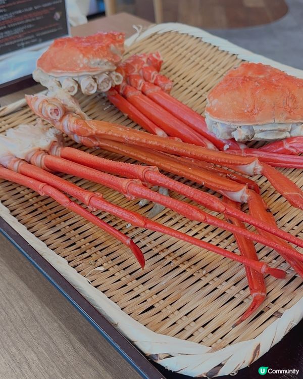 ¥6000 任食60 分鐘松葉蟹