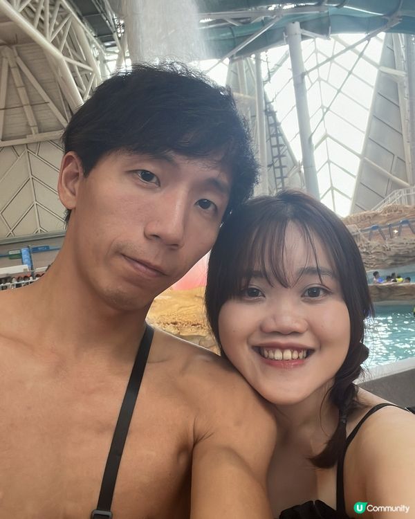 ?上星期去澳門新濠影匯水上樂園玩，玩樂設施好多好好玩 近近地...