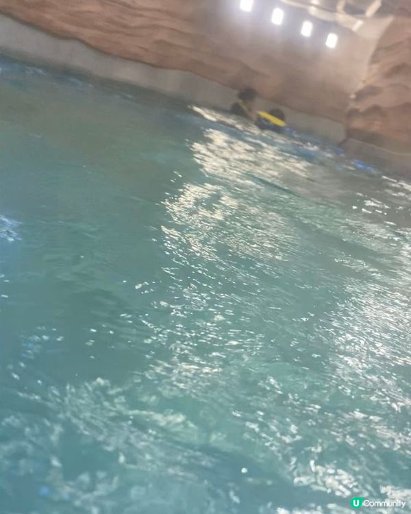去左澳門新濠影匯玩水，室內設施好多，係今年夏水禮既第一個玩樂...
