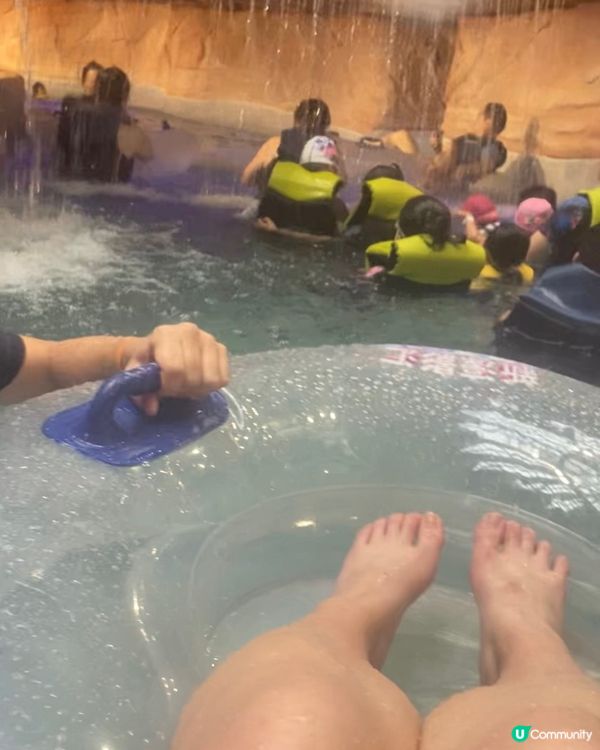 去左澳門新濠影匯玩水，室內設施好多，係今年夏水禮既第一個玩樂...