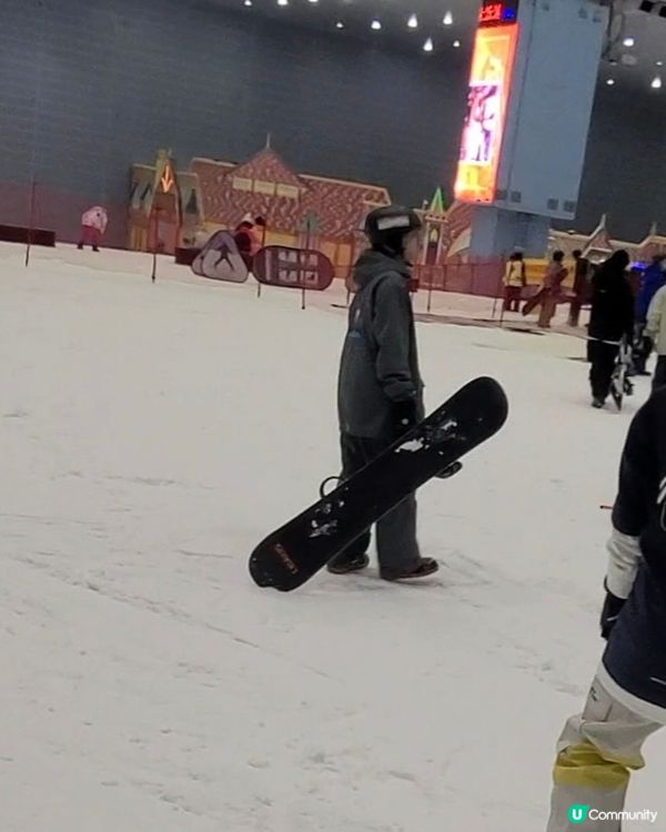 廣州花都融創室內滑雪場，除?可以避暑，仲可以準備?緊滑雪季?...