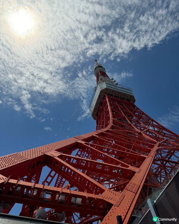 陽光閃耀下的東京鐵塔🗼  