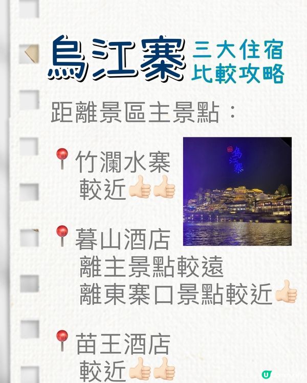 【高鐵去遠啲】✨烏江寨三大住宿攻略‼️