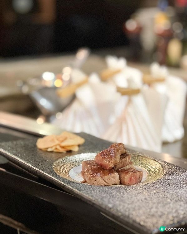 尖沙咀秋田鐵板燒刺身🤤  
食住新鮮刺身，睇師傅表演🔥