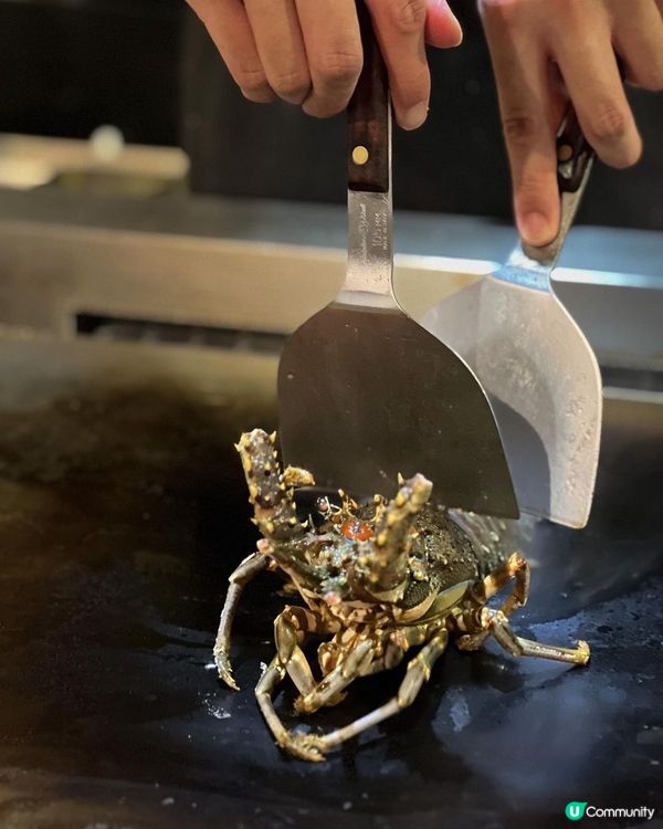 尖沙咀秋田鐵板燒刺身🤤  
食住新鮮刺身，睇師傅表演🔥