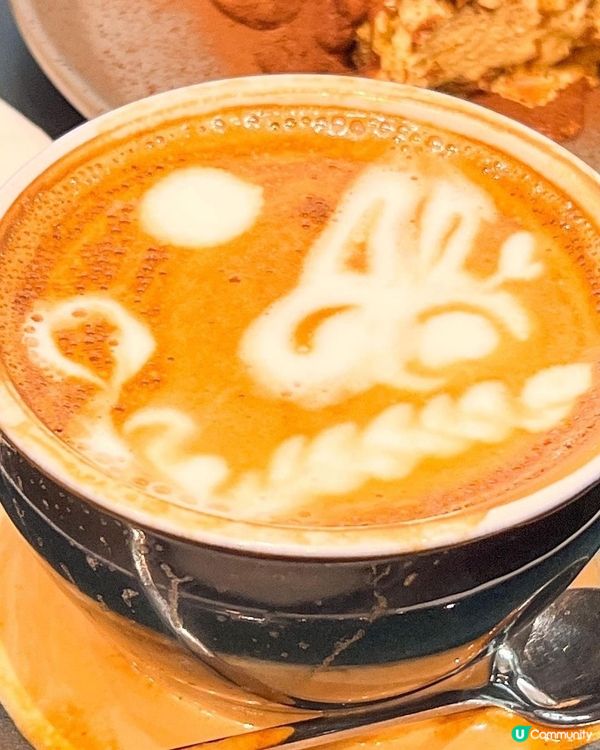 荃灣新開咖啡店☕️  鬆餅配荷蘭寶貝鬆餅🥞  新年利是封送咖