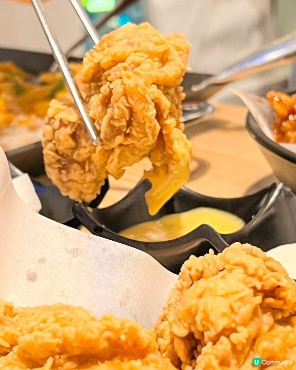 銅鑼灣韓式炸雞海鮮煎餅🤤