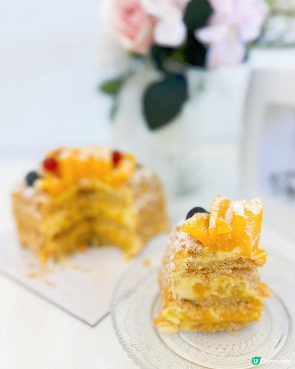 🥭超脆芒果拿破崙😍