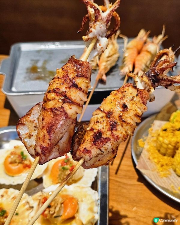 📍深圳必吃。平價炭火海鮮燒烤🔥花甲