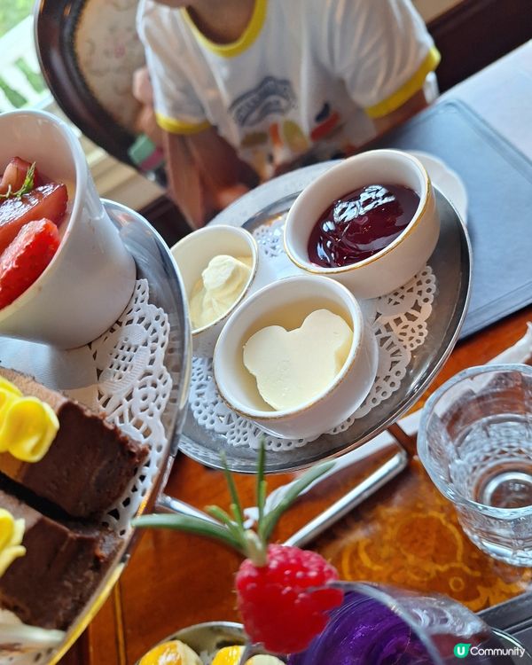 迪士尼酒店華特餐廳tea set