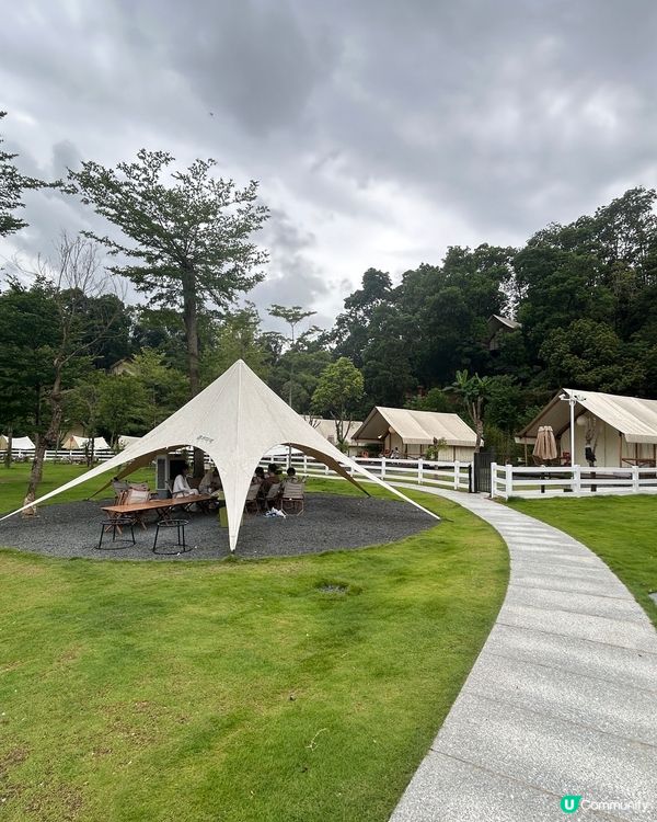 深圳雲栖山谷露營地🏕️  遠離都市，親近自然！