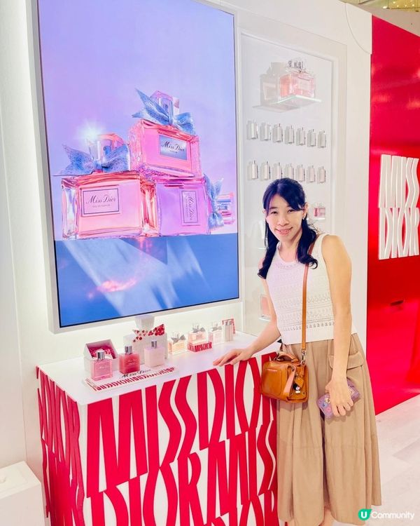 《沉浸 Miss Dior 迷人香薰國度》