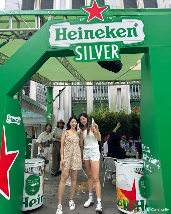 同朋友飲住啤酒chill🍻